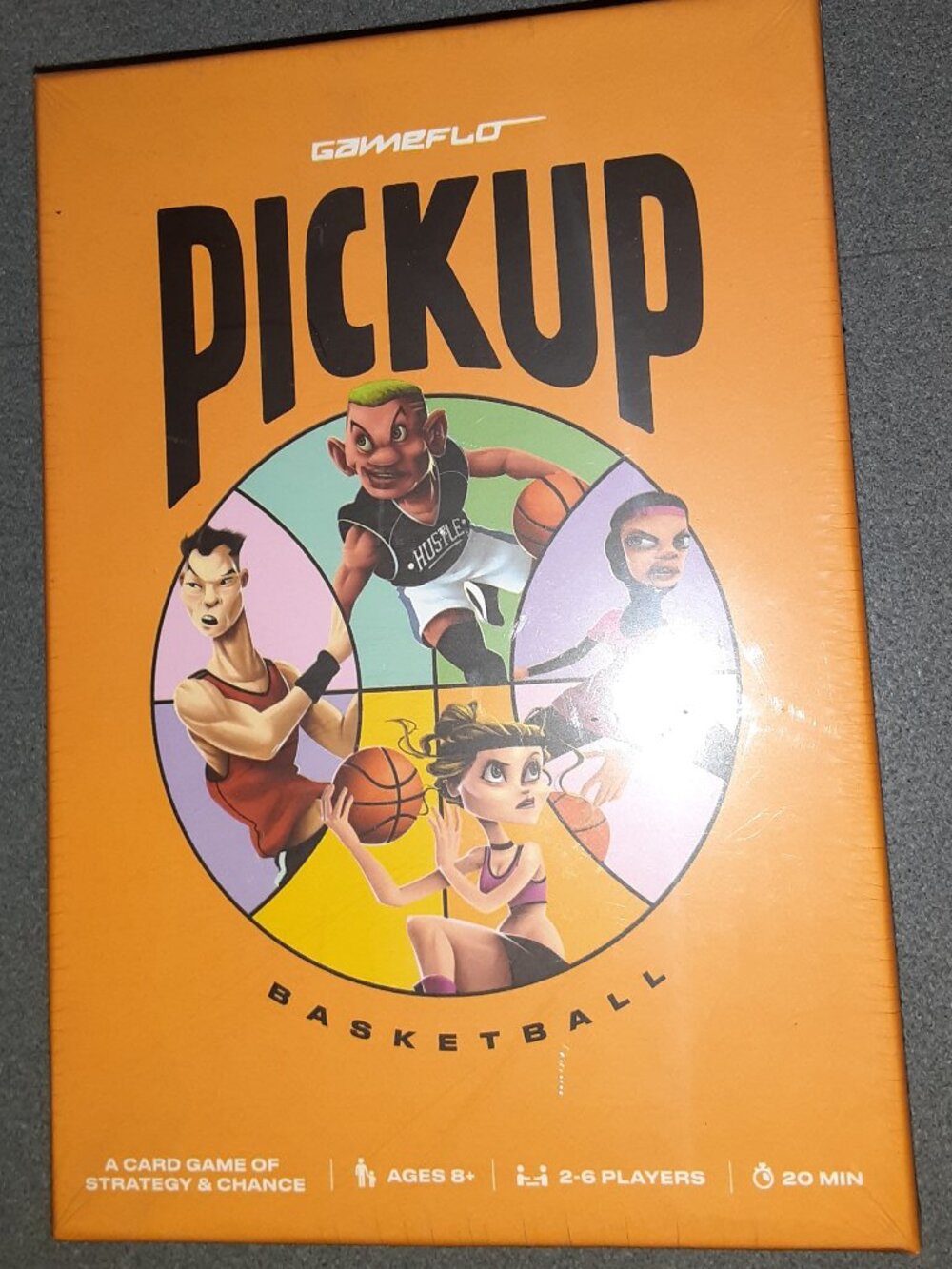 Gameflo Pickup Basketball Card Game Of Strategy